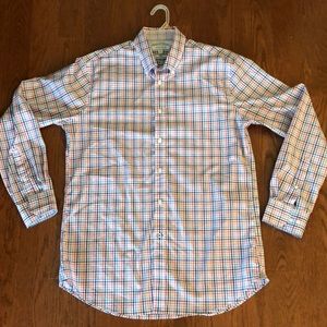 Men's Slim Fit Crown & Ivy  16/16-1/2 x 34/35